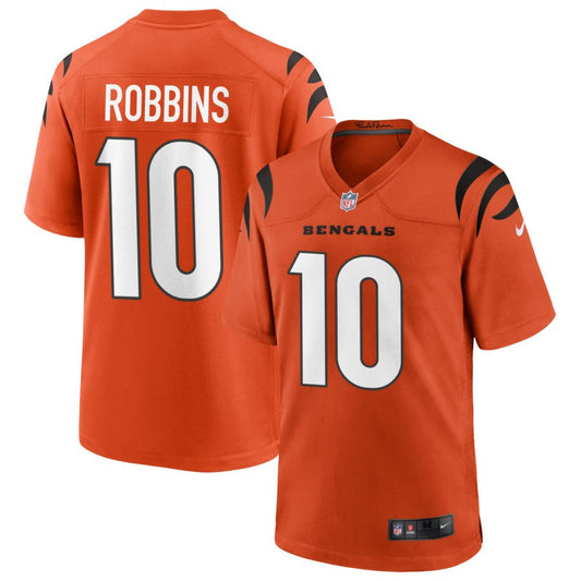 Brad Robbins Cincinnati Bengals Nike Alternate Game Jersey - Orange