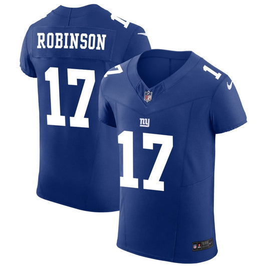 Wan'Dale Robinson New York Giants Nike Vapor F.U.S.E. Elite Jersey - Royal