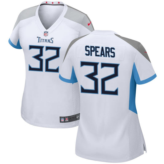 Tyjae Spears Tennessee Titans Nike Women's Game Jersey - White