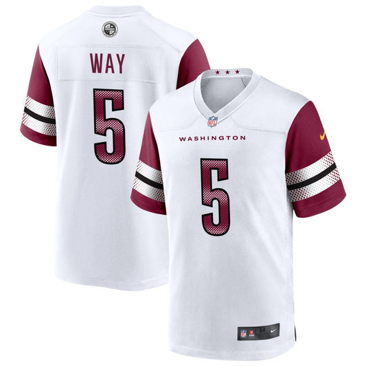 Tress Way Washington Commanders Nike Game Player Jersey - White