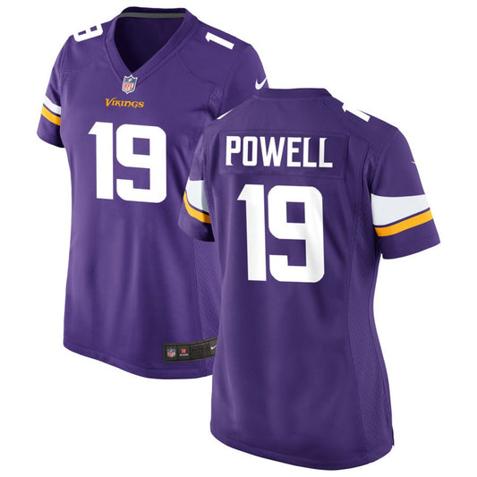 Brandon Powell Minnesota Vikings Nike Women's Game Jersey - Purple