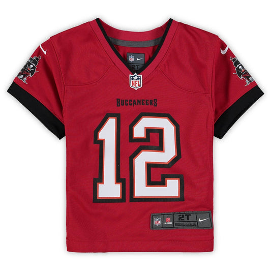 Youth Tom Brady Nike Buccaneers Game Jersey - Red