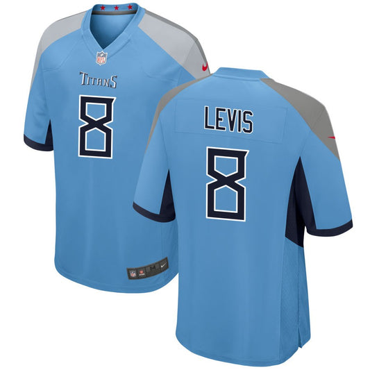 Will Levis Tennessee Titans Nike Alternate Game Jersey - Light Blue