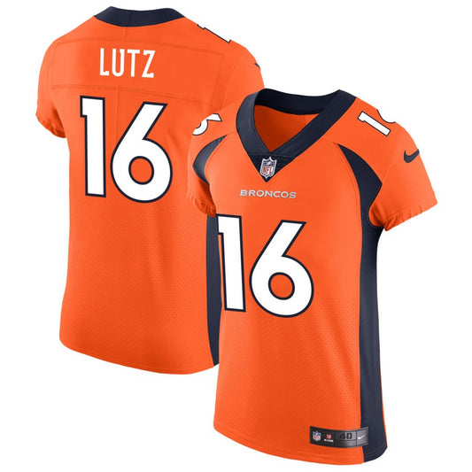 Wil Lutz Denver Broncos Nike Vapor Untouchable Elite Jersey - Orange