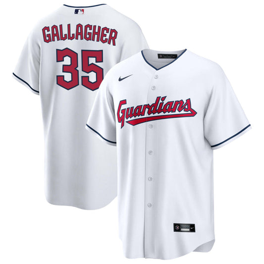 Cam Gallagher Cleveland Guardians Nike Replica Jersey - White