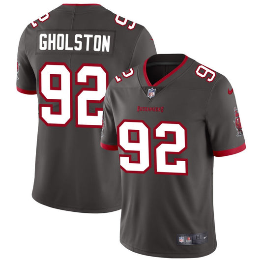 William Gholston Tampa Bay Buccaneers Nike Vapor Untouchable Elite Alternate Jersey - Pewter