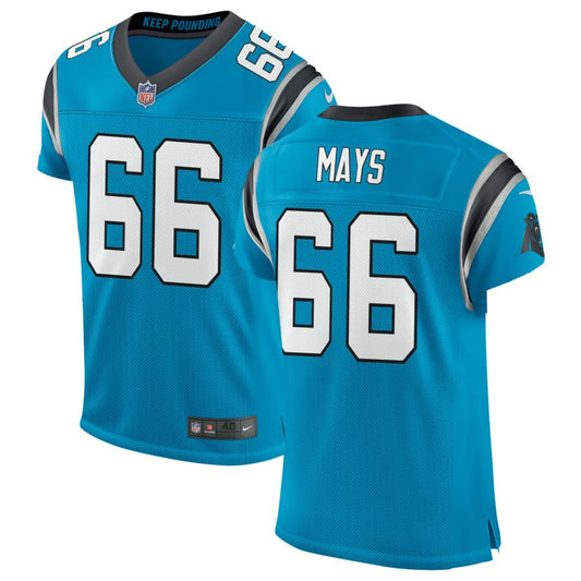 Cade Mays Carolina Panthers Nike Classic Elite Jersey - Blue