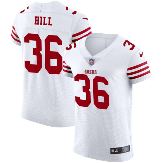 Brian Hill San Francisco 49ers Nike Vapor Elite Jersey - White