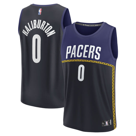 Tyrese Haliburton Indiana Pacers Fanatics Branded 2022/23 Fastbreak Jersey - City Edition - Blue