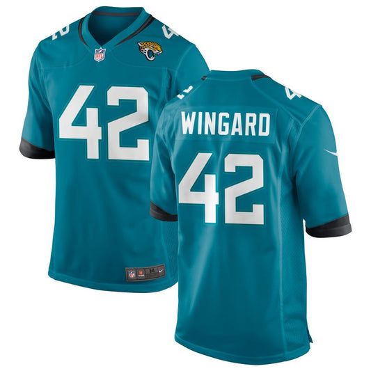 Andrew Wingard Jacksonville Jaguars Nike Alternate Game Jersey - Teal