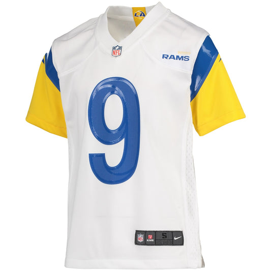 Boys' Grade School Matthew Stafford Nike Rams Game Jersey - White