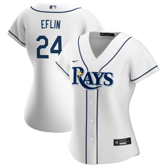 Zach Eflin Tampa Bay Rays Nike Women's Home Replica Jersey - White