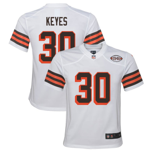 Bopete Keyes Cleveland Browns Nike Youth Alternate Jersey - White