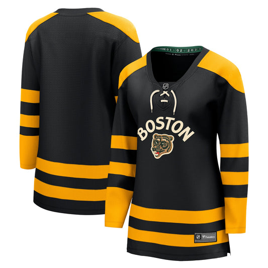 Boston Bruins Fanatics Branded Women's 2023 Winter Classic Blank Jersey - Black