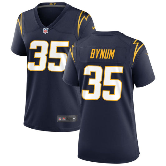 Terrell Bynum Los Angeles Chargers Nike Women's Alternate Game Jersey - Navy