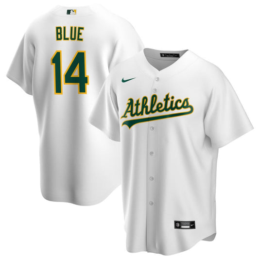 Vida Blue Oakland Athletics Nike Home RetiredReplica Jersey - White