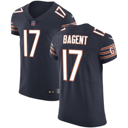 Tyson Bagent Chicago Bears Nike Vapor Untouchable Elite Jersey - Navy