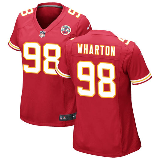 Tershawn Wharton Kansas City Chiefs Nike Women's Game Jersey - Red