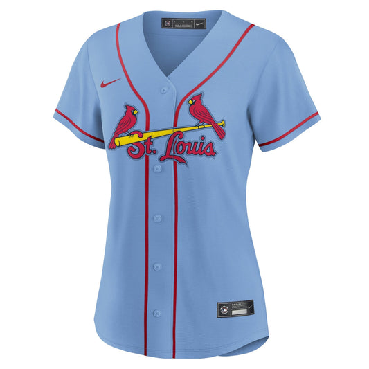 Women's Paul DeJong Nike Cardinals Alternate Replica Jersey - Blue