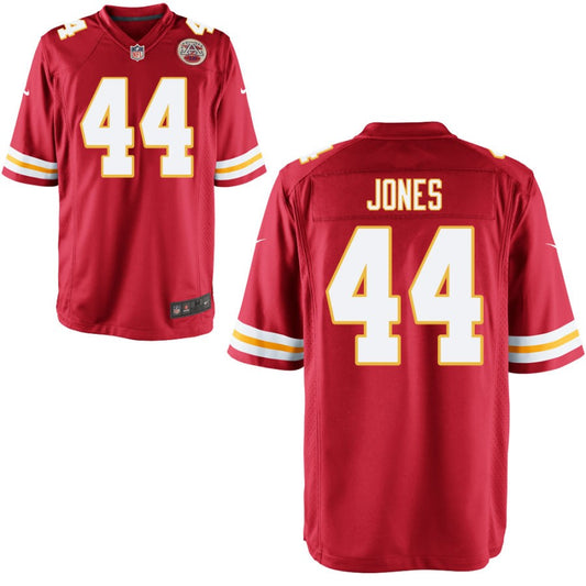 Cam Jones Kansas City Chiefs Nike Youth Game Jersey - Red