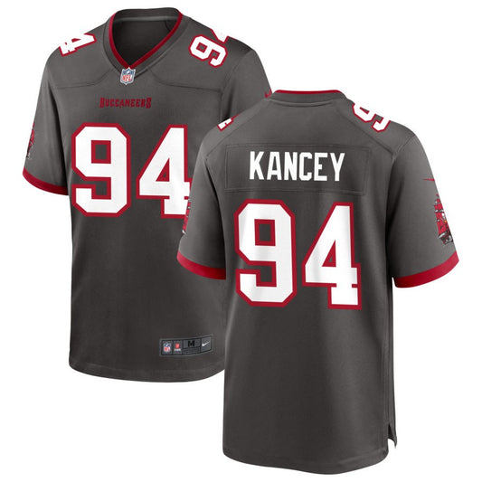 Calijah Kancey Tampa Bay Buccaneers Nike Alternate Game Jersey - Pewter