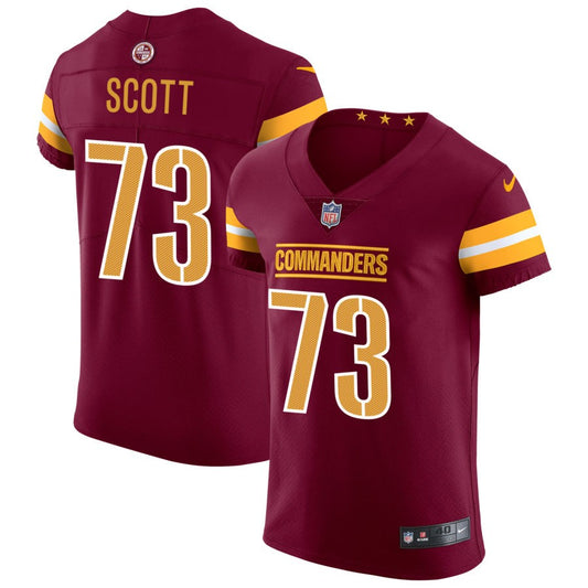 Trent Scott Washington Commanders Nike Vapor Untouchable Elite Jersey - Burgundy