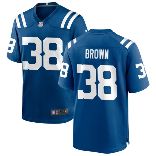 Tony Brown Nike Indianapolis Colts Game Jersey - Royal