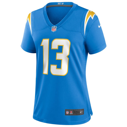 Women's Keenan Allen Nike Chargers Powder Game Jersey - Blue