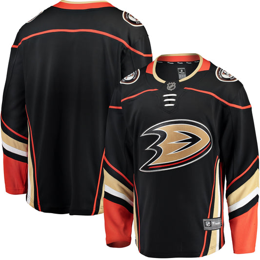 Anaheim Ducks Fanatics Branded Breakaway Home Jersey - Black