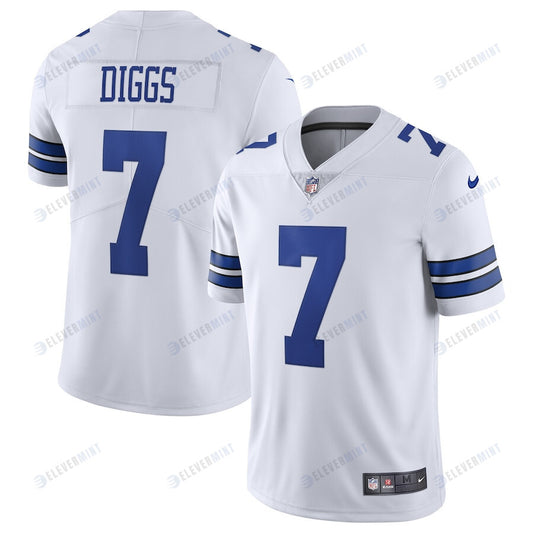 Trevon Diggs 7 Dallas Cowboys Vapor Limited Jersey - White