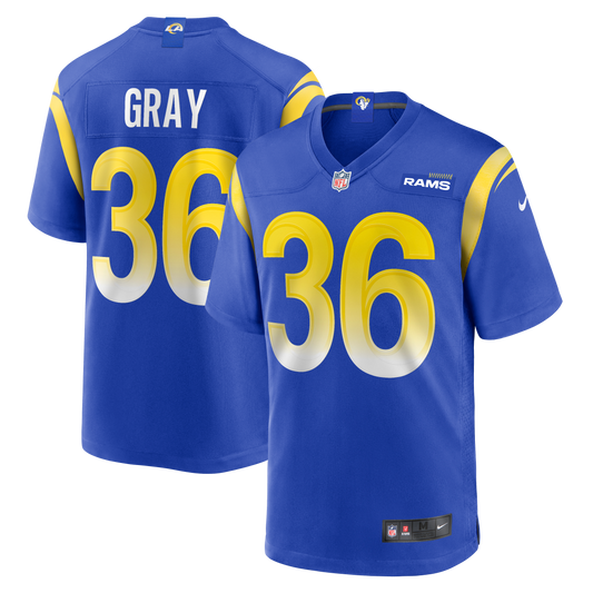 Vincent Gray Los Angeles Rams Nike  Game Jersey - Royal