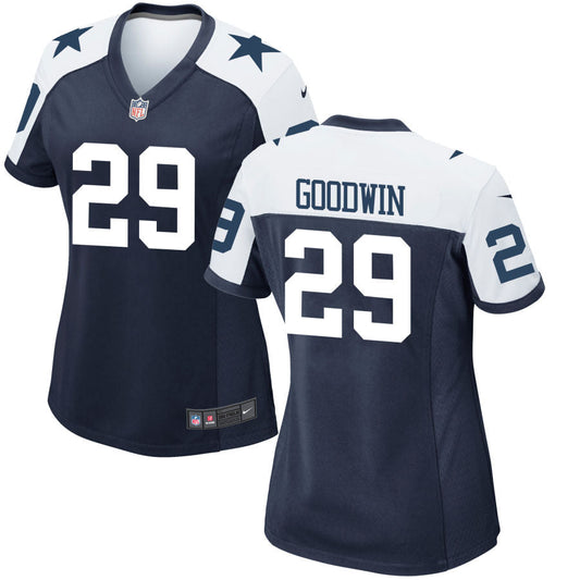 C.J. Goodwin Dallas Cowboys Nike Women's Alternate Game Jersey - Navy