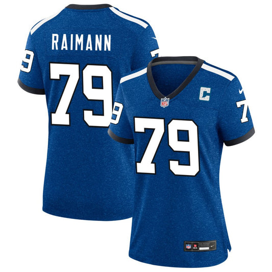 Bernhard Raimann Indianapolis Colts Nike Women's Indiana Nights Alternate Game Jersey - Royal