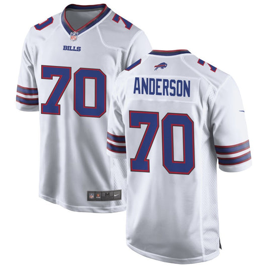 Alec Anderson Buffalo Bills Nike Game Jersey - White