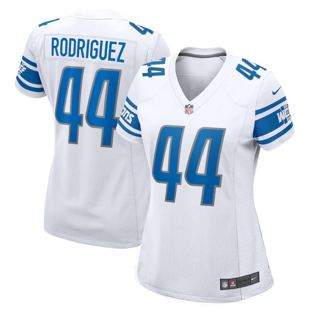 Women's Detroit Lions Malcolm Rodriguez Game Jersey - White