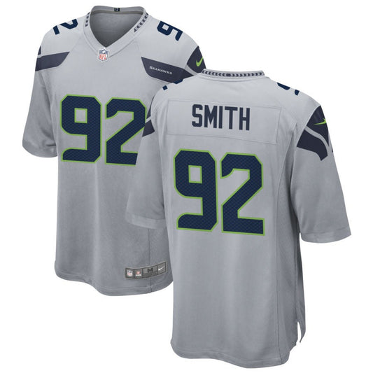 Tyreke Smith Seattle Seahawks Nike Alternate Game Jersey - Gray