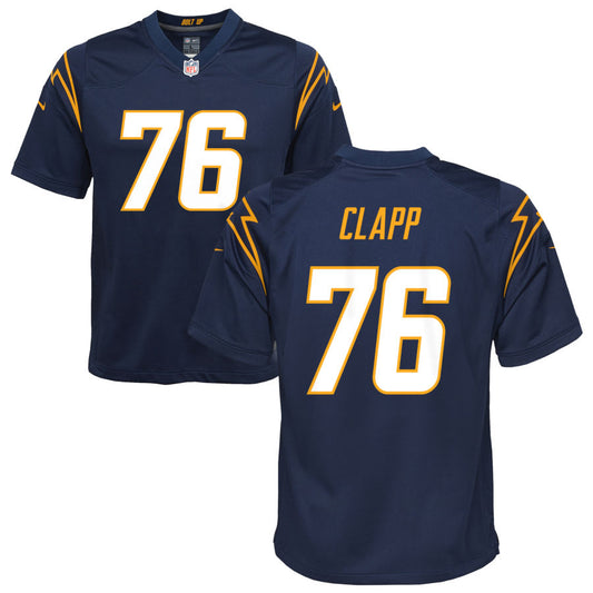 Will Clapp Los Angeles Chargers Nike Youth Alternate Game Jersey - Navy