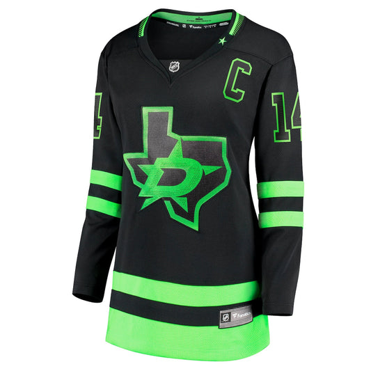 Women's Jamie Benn Fanatics Stars Home Breakaway Jersey - Black