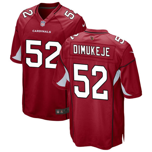 Victor Dimukeje Arizona Cardinals Nike Game Jersey - Cardinal