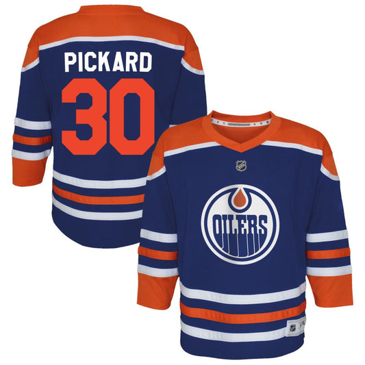 Calvin Pickard Edmonton Oilers Youth Home Replica Jersey - Royal