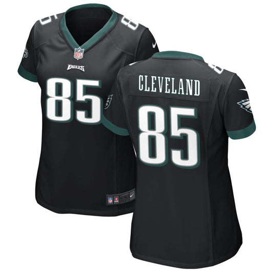 Tyrie Cleveland Philadelphia Eagles Nike Women's Alternate Game Jersey - Black