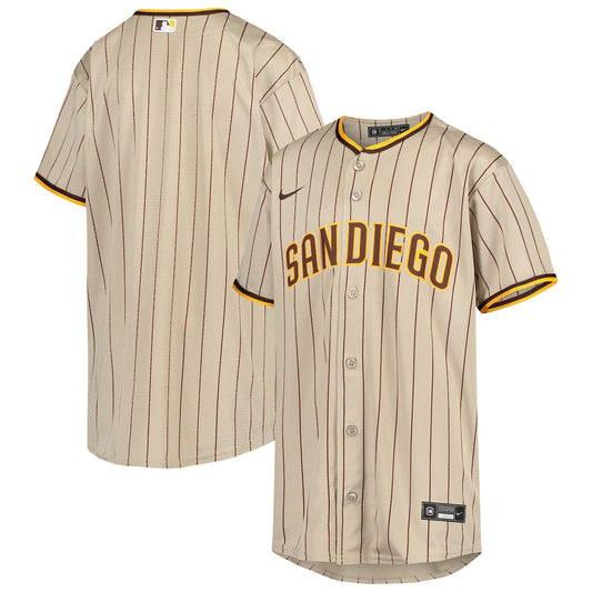 Boys' Grade School  Nike Padres Home Replica Team Jersey - Brown