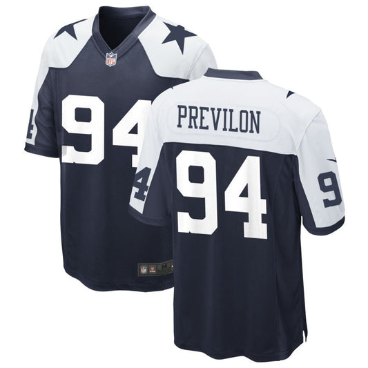 Willington Previlon Dallas Cowboys Nike Alternate Game Jersey - Navy