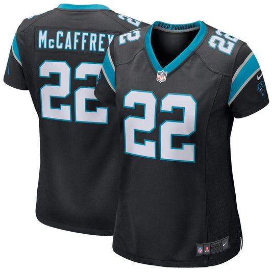 Women's Carolina Panthers Christian McCaffrey Player Jersey Black