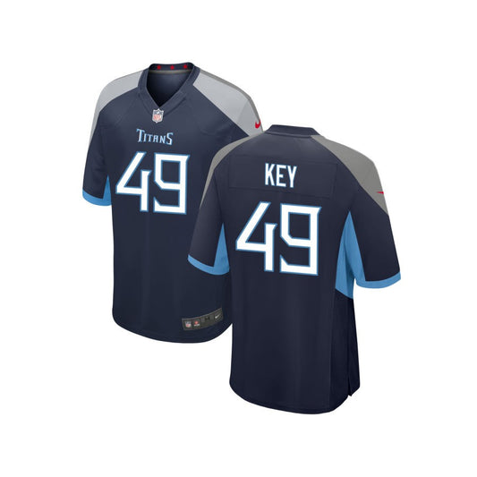 Arden Key Tennessee Titans Nike Youth Game Jersey - Navy