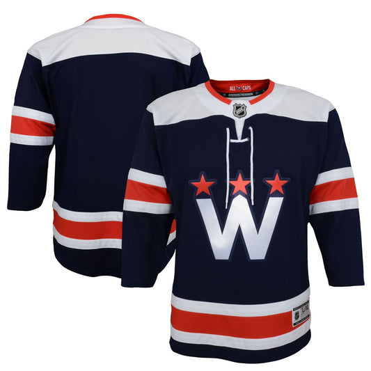 Washington Capitals Youth 2020/21 Alternate Premier Jerseys - Navy