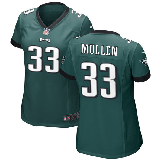 Tiawan Mullen Philadelphia Eagles Nike Women's Game Jersey - Midnight Green