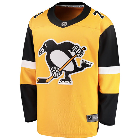 Boys' Grade School Evgeni Malkin Fanatics Penguins Home Breakaway Jersey - Gold