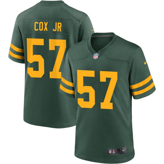 Brenton Cox Jr Green Bay Packers Nike Alternate Jersey - Green