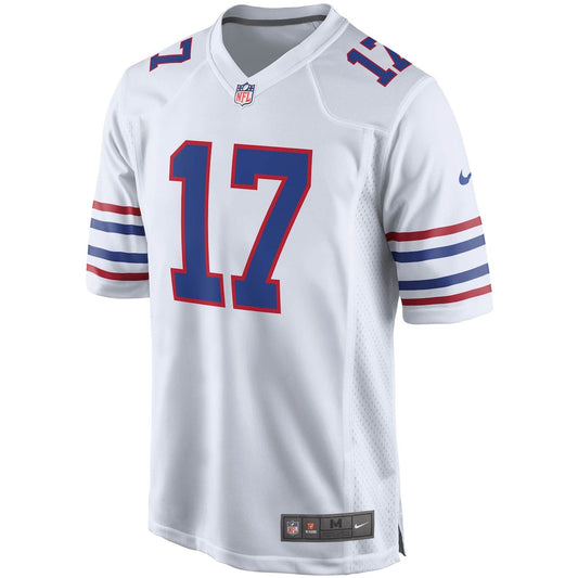 Boys' Grade School Josh Allen Fanatics Bills Game Jersey - White